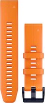 Garmin QuickFit Siliconen Horlogebandje - 22mm Polsbandje - Wearablebandje - Oranje