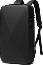 Bange Rugtas - 14 inch - Laptop Rugzak - USB-aansluiting - Krasbestendig - Waterafstotend - Zwart