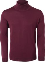 OLYMP heren coltrui wol - bordeaux rood -  Maat: XXL