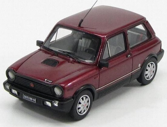 Autobianchi A112 Abarth VII-Series 1984 – Maxima 1:18 – Résine Gris Argenté