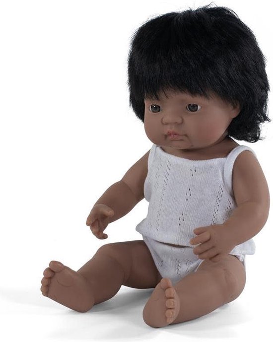 Miniland Babypop Latijns Amerikaans Meisje 38cm