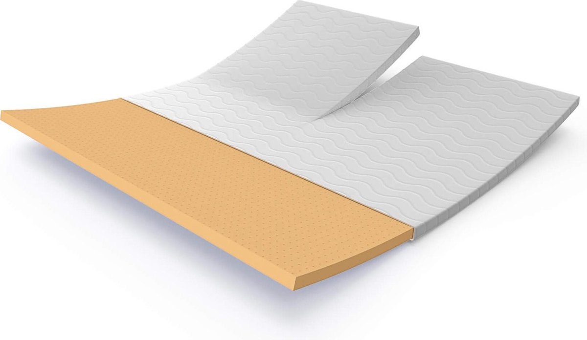 Premium Split topper Topdek Split matras Split Topper Latex 7 cm 180x200