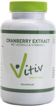 Vitiv Cranberry Capsules Vitamin 100 Capsules