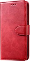 Book Case Apple iPhone 12 Pro Max | Hoogwaardig PU Leren Hoesje | Lederen Wallet Case | Luxe Uitstraling | Telefoonhoesje | Pasjeshouder | Portemonnee | Rood
