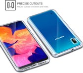 BixB 2 in 1 Siliconen TPU hoesje Case 360 Graden voor Samsung Galaxy A10