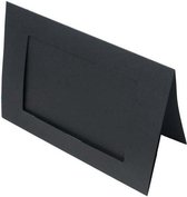 Zwarte Frame Kaarten met 85 x 137 Rechthoekige Uitsnede voor 10 x 15 print 240g 130 x 178cm (50 Stuks) [PJ02112]