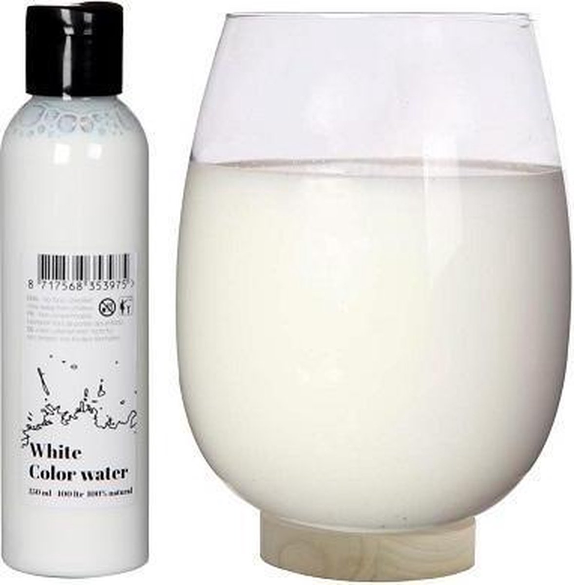 Water kleurstof Wit (1 st)