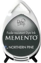 Inktkussen Memento Dew drops Nothern pine (1 st)