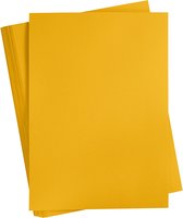 Gekleurd Karton, A2, 420x594 mm, 180 gr, oranje, 100 vel/ 1 doos | Knutselpapier | Knutselkarton