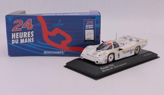 Porsche 956L Rollei n21 De Cadenet 24h Le Mans 1984 Minichamps 1:18
