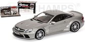 The 1:43 Diecast Modelcar of the Mercedes-Benz SL65 AMG R230 Black Series Top Gear of 2010 in Grey Metallic. The manufacturer of the scalemodel is Minichamps.This model is only online available