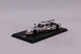 The 1:43 Diecast Modelcar of the Nissan Deltawing DWC-13 #0 of Petit LeMans 2013. The drivers were Katherine Legge and Andy Meyrick. This scalemodel is limited by 400pcs.The manufacturer is Spark.