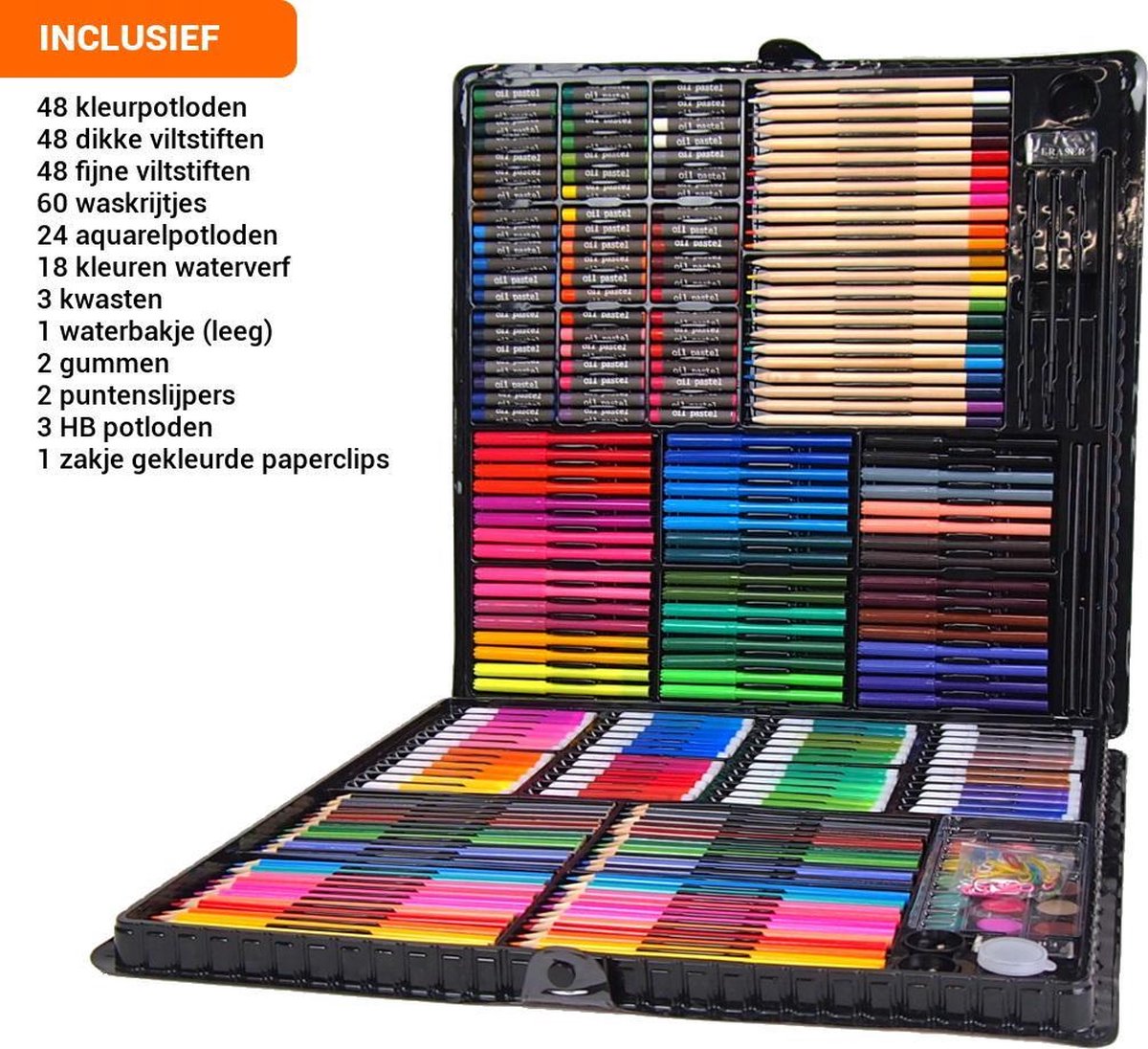 Professionnel Colore Art Set - Malette dessin Inclus pastel