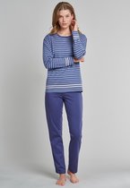 Schiesser – Sportive Stripes – Pyjama  – 171662 - Blue - 48