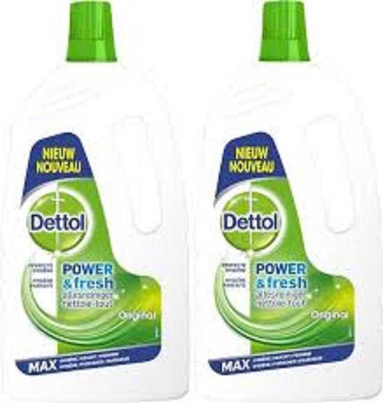 Dettol Allesreiniger Power & Fresh - Original - 1,5L x2