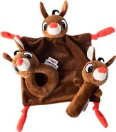 Rudolphy Knuffelset - Babyshower knuffel set met knuffeldoekje, rammelaar, knuffels - Giftset