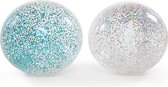 Boule à bulles gonflable à Glitter , Ø 85 cm - Set de 3