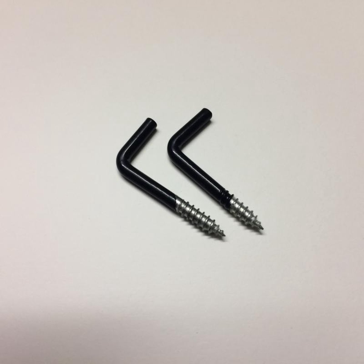 Schroefduim - zwart - 4.0 x 50 mm (6 stuks)