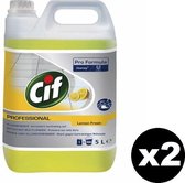 CIF Pro Formula Allesreiniger - Lemon Fresh - 5Liter x 2
