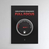 Walljar - Full Focus - Muurdecoratie - Poster met lijst