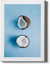 Walljar - Coconut - Muurdecoratie - Poster met lijst