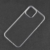 Apple Iphone 12 / 12 Pro hoesje transparant siliconen backcover hoesje  * LET OP JUISTE MODEL *
