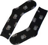 Hipperboo® 3 Paar Bamboe Sokken | Maat 41-46 | Heren sokken | Zwart