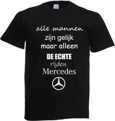 Mercedes shirt zwart maat 4XL