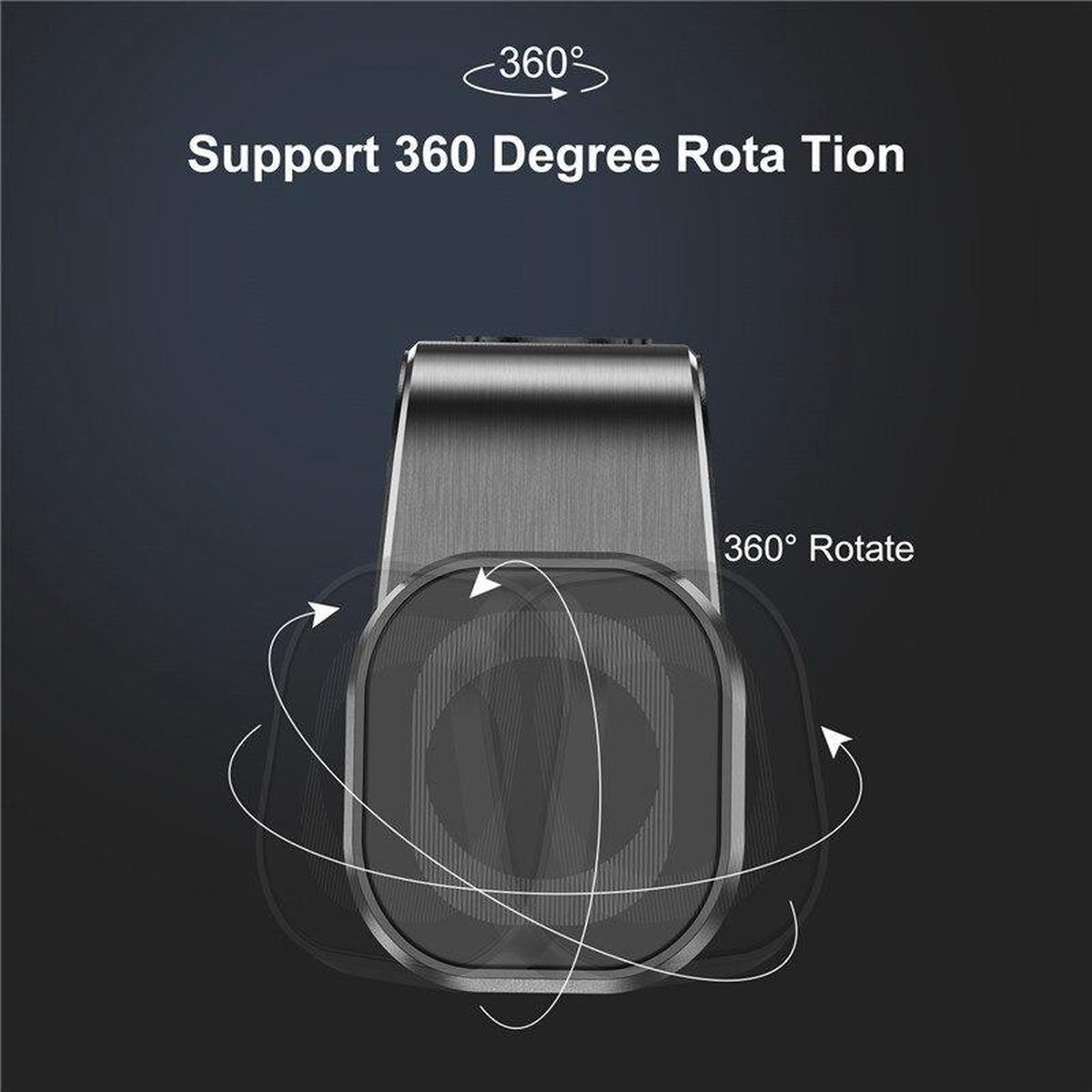 telefoonhouder auto - magnetische telefoonhouder - sterke magneet - eenvoudig te installeren – foto 4