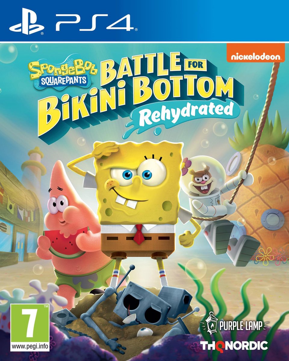 Spongebob SquarePants: Battle for Bikini Bottom - Rehydrated - PS4