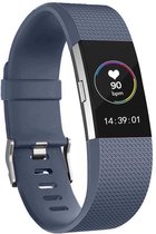 Charge 2 sport band - rock cyaan - Geschikt voor Fitbit