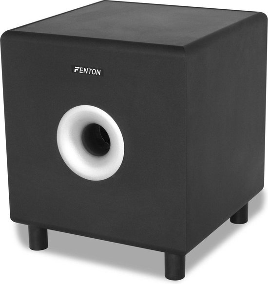 Actieve Subwoofer met Versterker - Fenton SHFS08B - 8 Inch - Voor Home Cinema - 200 Watt van Fenton — afbeelding 3