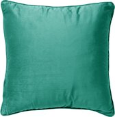 Dutch Decor FINN - Sierkussen velvet Spearmint 60x60 cm - groen