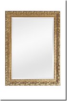Spiegel Antonio Napoli Goud Buitenmaat 116x147cm