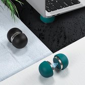 Laptop standaard / Laptophouder / Ergonomisch draagbaar / Groen/Blauw) /