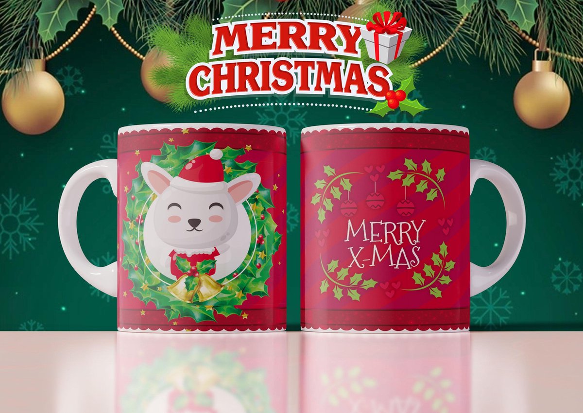Kerstmis / christmas Mok 12