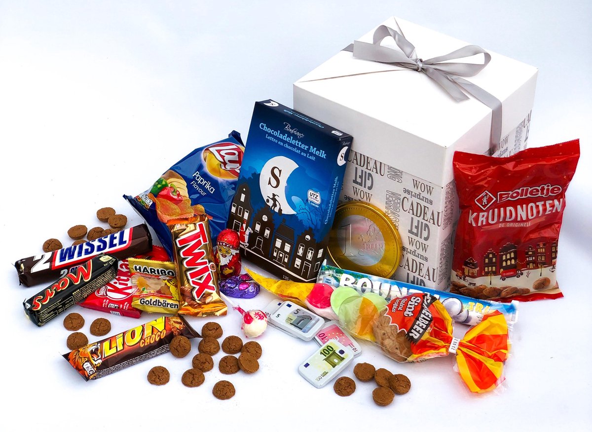 Gedetailleerd Vermelden Verlichting Sinterklaas Snoeppakket leuk om cadeau te sturen naar iemand. * | bol.com