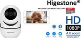 Hardloper - Huisdiercamera - Hondencamera - Met 32GB Micro SD - 2-Weg Audio - WiFi - Beweeg En Geluidsdetectie - Nachtvisie - Hondencamera Beelden Op Telefoon- Hondencamera Met App - Smart Camera - Opslag In Cloud Of SD -IP Camera - Higestone