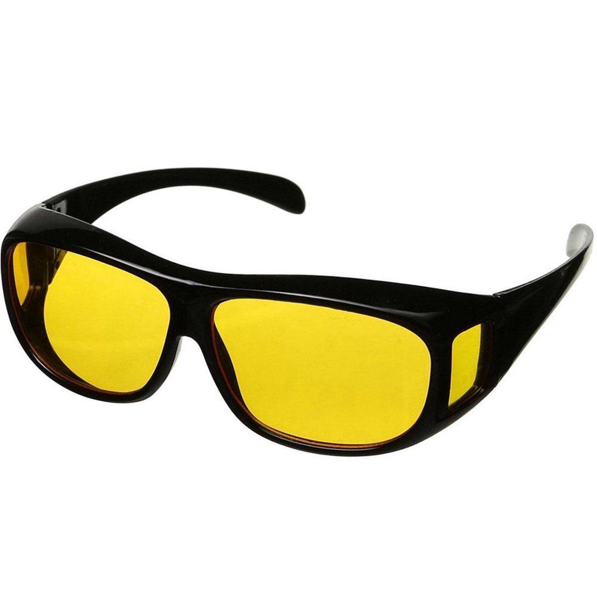 Jaww. Overzet Nachtbril - Autobril / Mistbril - Nachtzicht Auto Bril - Dames / Heren