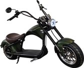 E-Wheels Enschede - E-chopper | Mat Groen | M1P | Elektrische scooter | escooter |