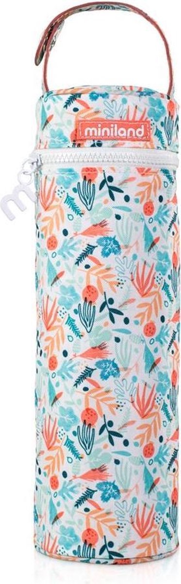 Miniland Thermosfleszak Mediterraans 500 Ml Polyester Oranje