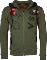 Top Gun ® sweatjack met capuchon Aeroforce blauw