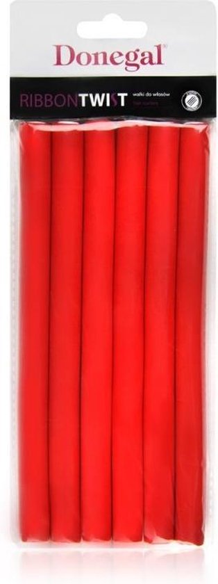 Donegal Papillotten 1,3cm 6 stuks Ribbon Twist - 5004