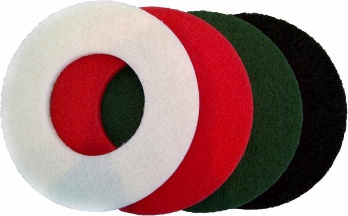 Axiom Pronet - Vloerpad zwart - passend voor Hako Hakomatic E B 450 schrobmachine - 5 stuks vloerpads