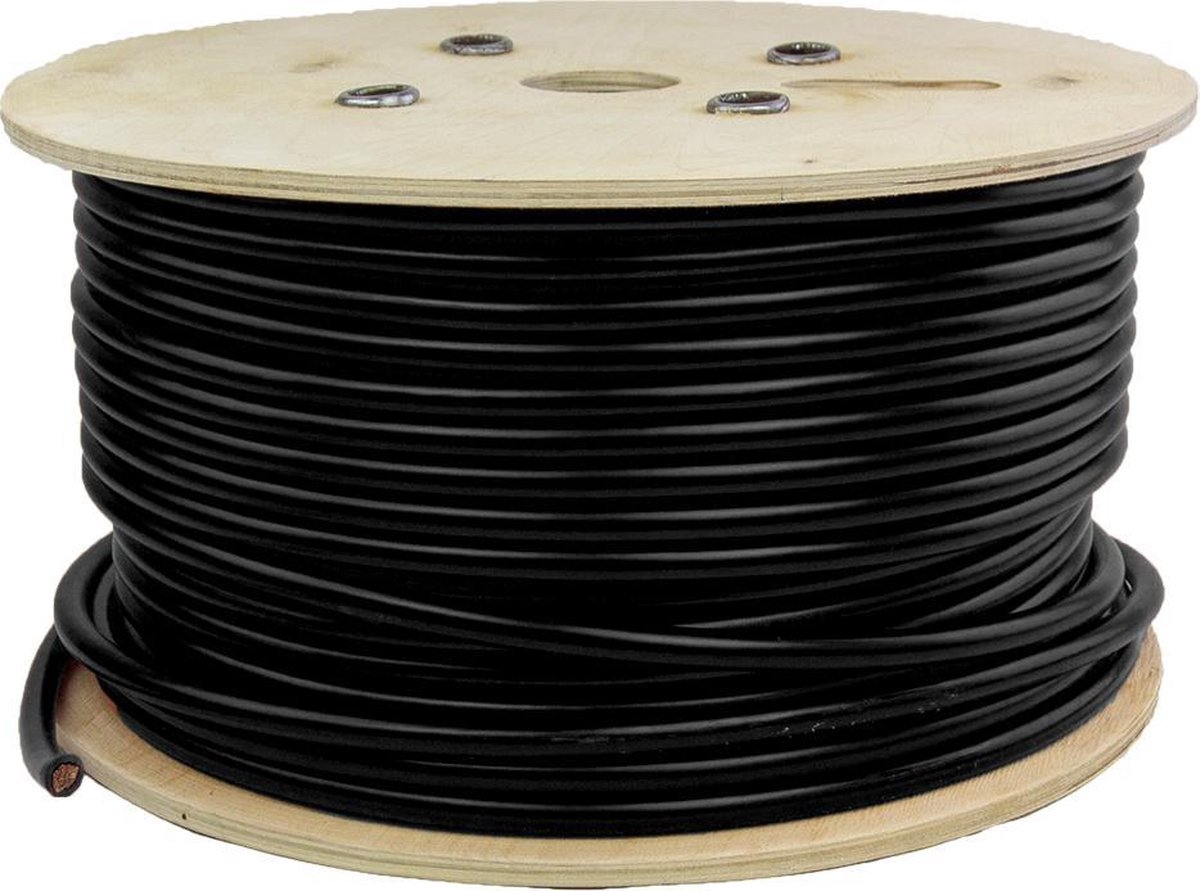 Ripca - câble de batterie 2 x 16mm2 noir/rouge - 2 mètres