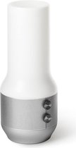 Lexon Terrace 3-in-1 Led lamp - Bluetooth Speaker - Oplader - Gun Metal Grijs