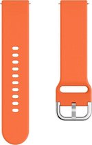 Siliconen Smartwatch Bandje voor de Samsung De-Online-Markt Galaxy Watch Active 2 42 mm,Samsung Galaxy Watch Active 2 44 mm,Samsung Galaxy Watch 40 mm - Oranje