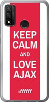 Huawei P Smart (2020) Hoesje Transparant TPU Case - AFC Ajax Keep Calm #ffffff
