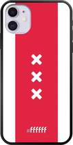 iPhone 11 Hoesje TPU Case - AFC Ajax Amsterdam1 #ffffff