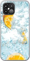 iPhone 12 Pro Max Hoesje Transparant TPU Case - Lemon Fresh #ffffff